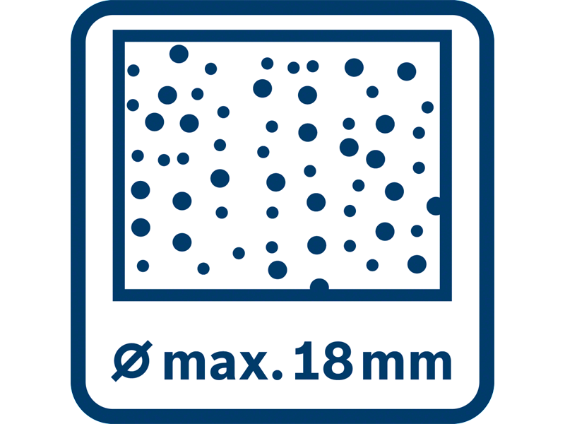 Akumulatorsko vrtalno kladivo Bosch z vpenjalno glavo ONECHUCK GBH 18V-18 X, 0611927101